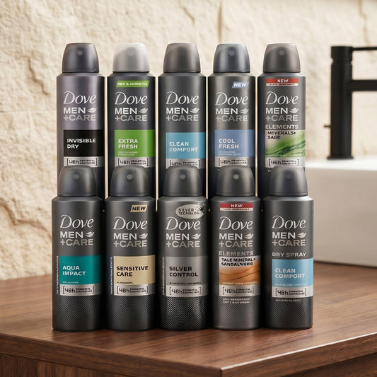 10-Pack Dove Antiperspirant Spray Deodorant For Men 150 ml