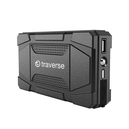 Traverse Smart 800A 12V Car Jump Starter and Backup Power Bank with Battery Indicator and LED Flashlight