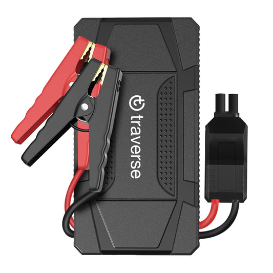 Traverse Smart 800A 12V Car Jump Starter and Backup Power Bank with Battery Indicator and LED Flashlight