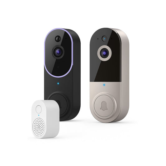1080P Video Doorbell Camera, Smart Human Detection, Cloud Storage