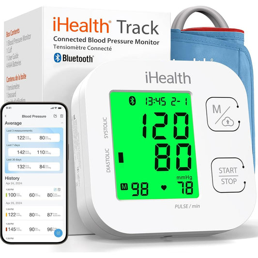 iHealth Track Smart Upper Arm Blood Pressure Monitor