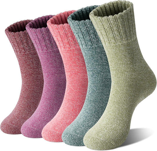 10-Pair Women's Wool Blend Socks (2)