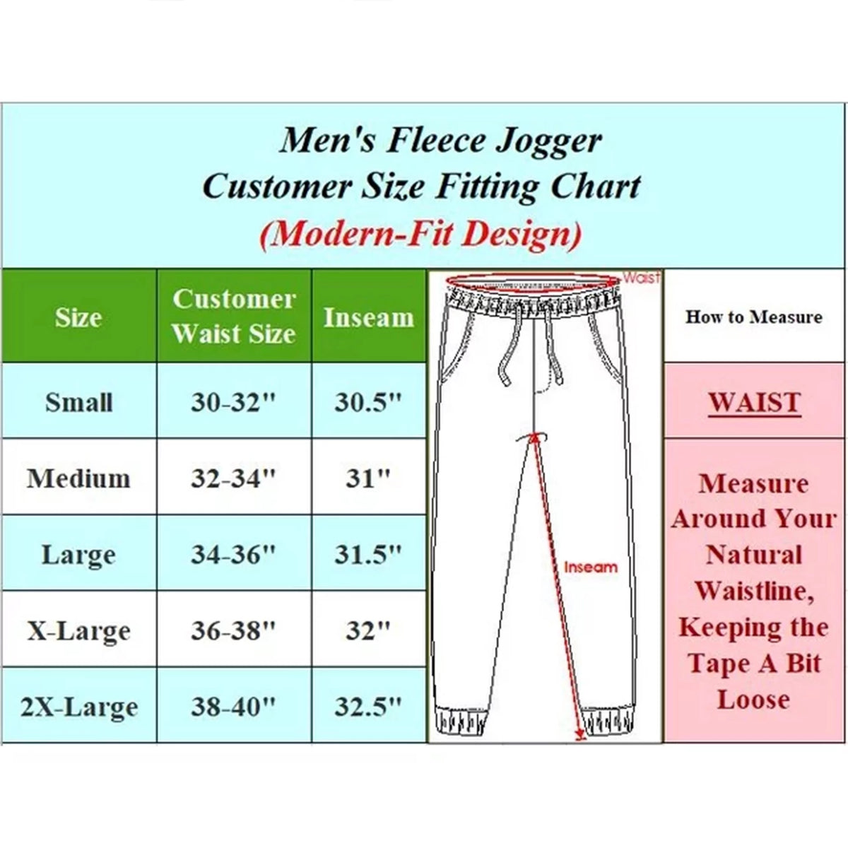 3-Pack Men's Fleece Joggers (2)