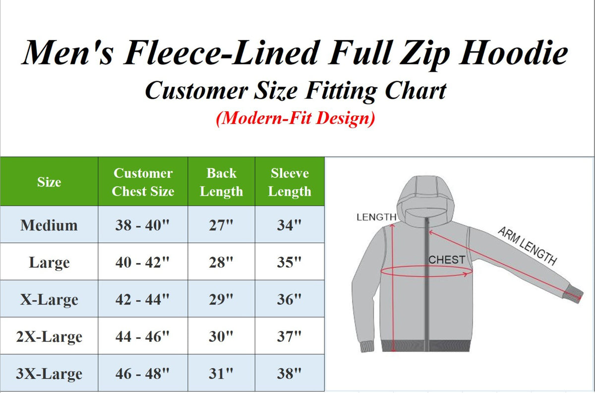 Men’s 3-Pack Fleece-Lined Zip-Up Hoodies – Warm Cotton Blend, Modern Fit Sweatshirts (2)