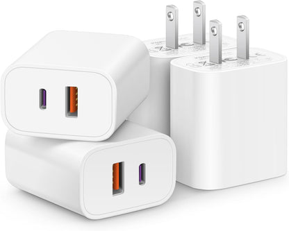 4-Pack USB-C Fast Wall Chargers (1)