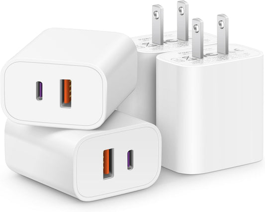 4-Pack USB-C Fast Wall Chargers (1)