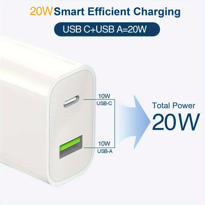 4-Pack USB-C Fast Wall Chargers (4)