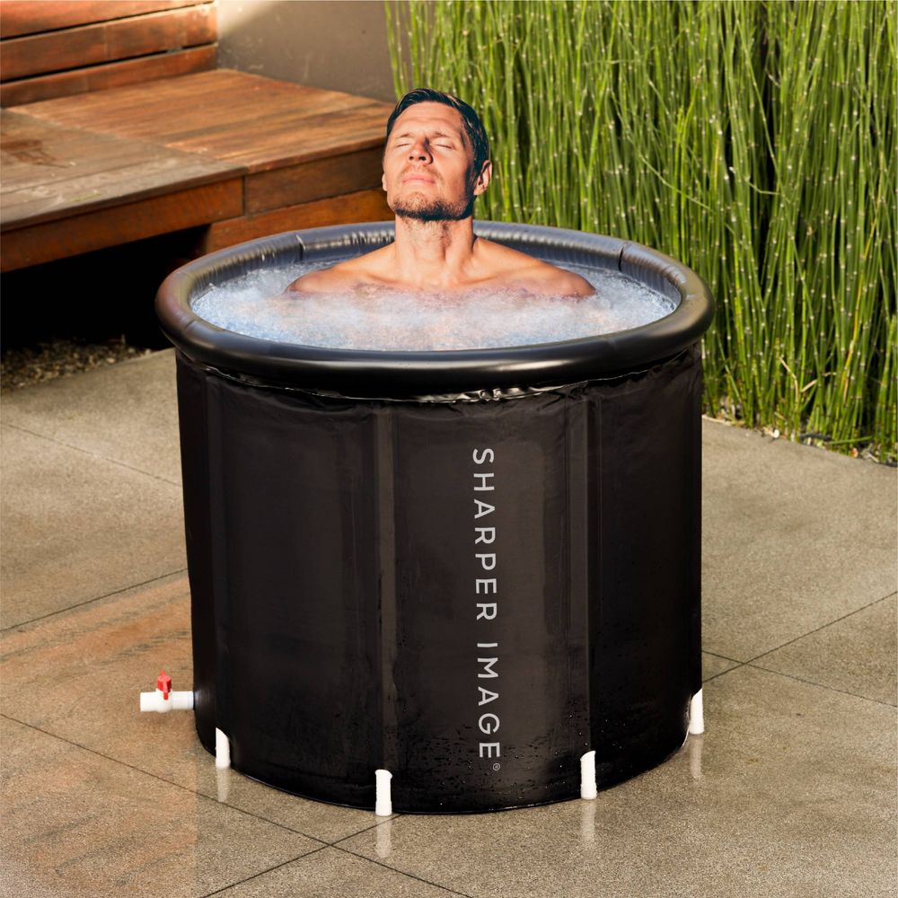 Sharper Image Ice Bath Portable 31.5" Inflatable Pool - 2 Colors (4)