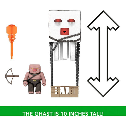 Minecraft Blast Attack Ghast Action Figure Set with Sounds & More Inspired (3)