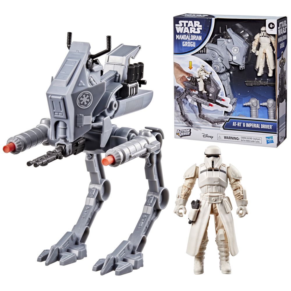 Star Wars ActionVerse AT-RT & Imperial Remnant AT-RT Driver (1)