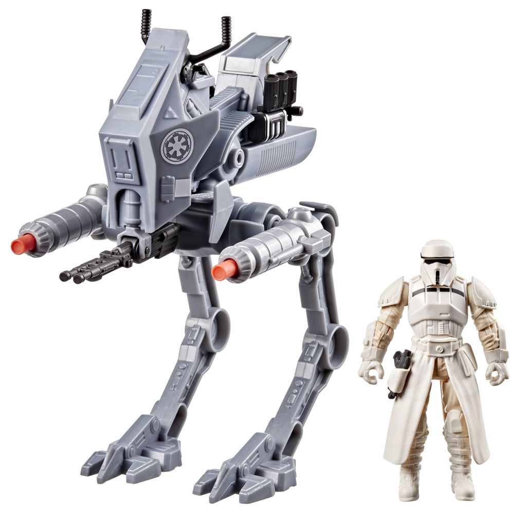Star Wars ActionVerse AT-RT & Imperial Remnant AT-RT Driver (2)