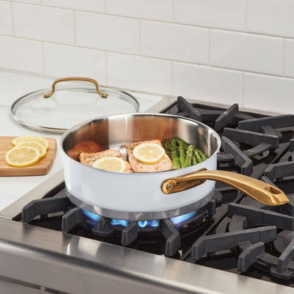 Cuisinart Classic 3.5qt Stainless Steel Saute Pan with Cover (1)