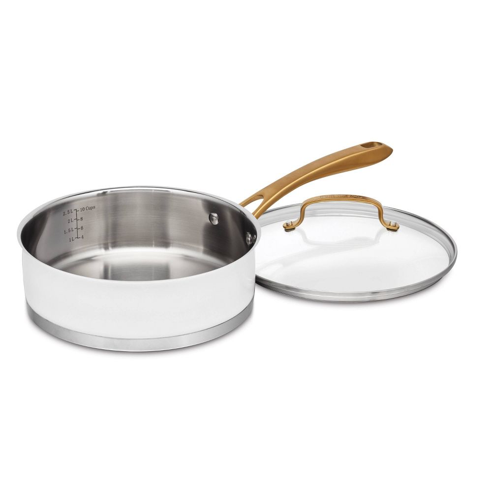 Cuisinart Classic 3.5qt Stainless Steel Saute Pan with Cover (3)