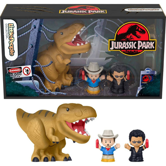 Little People Collector Jurassic Park Special Edition Set with Dinosaur for (1)
