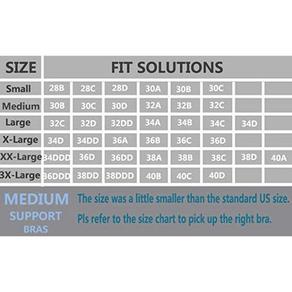 6-Pack Ladies Single Layer Seamless Sports Bra (4)