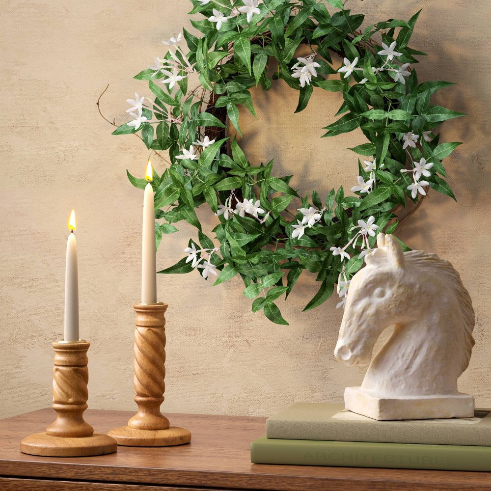 22" Jasmine Wreath - Threshold (1)
