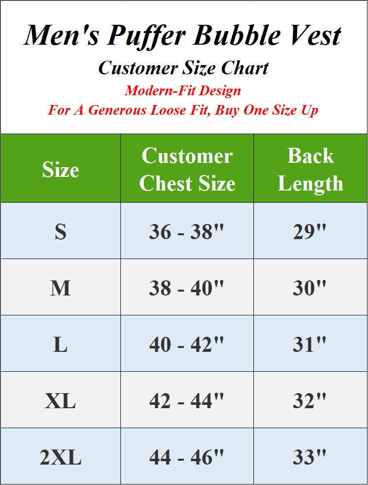 Men's Waterproof Puffer Vest (2)