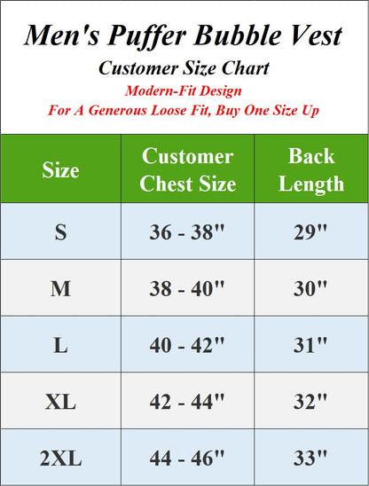 Men's Waterproof Puffer Vest (2)