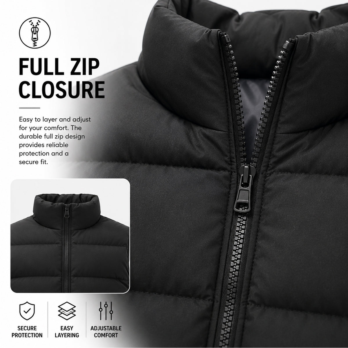 Men's Waterproof Puffer Vest (3)
