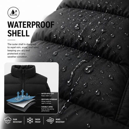 Men's Waterproof Puffer Vest (4)
